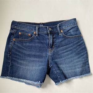 Gap Jean Shorts High Waist Size 27